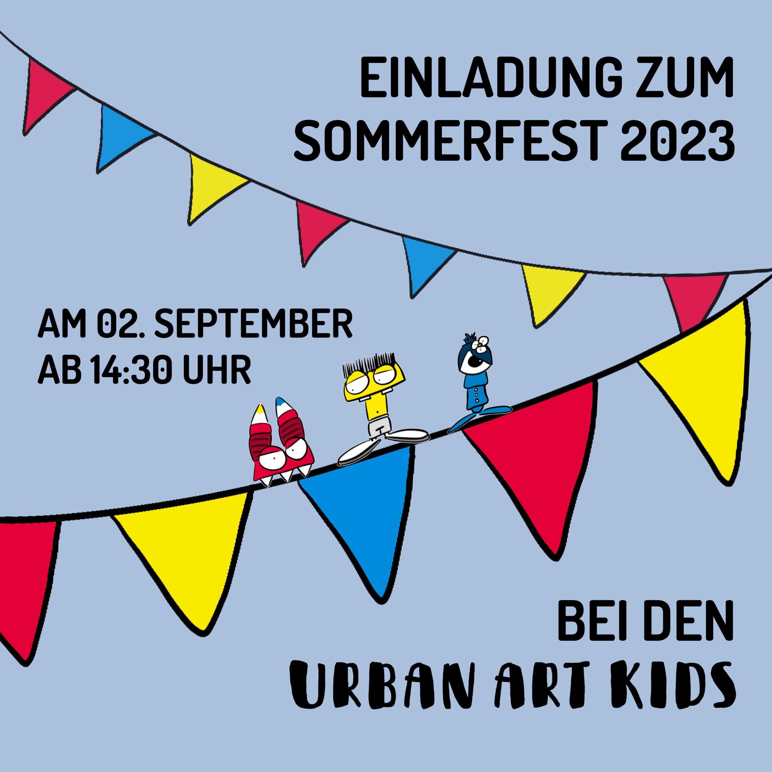 Sommerfest Urban Art Kids 2023