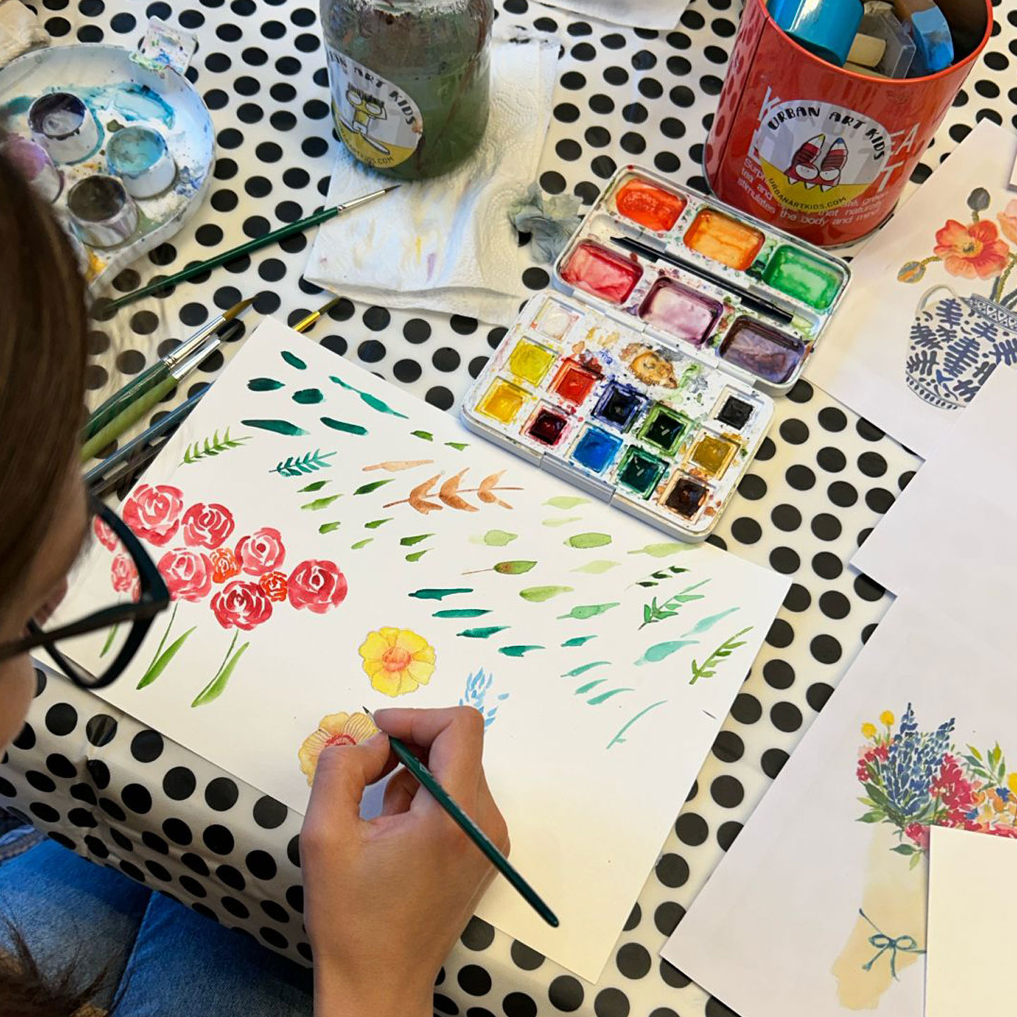 Aquarellkurs Frühling