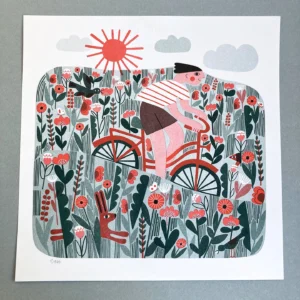 Mina Braun - Fahrradtour
