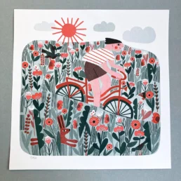 Mina Braun - Fahrradtour