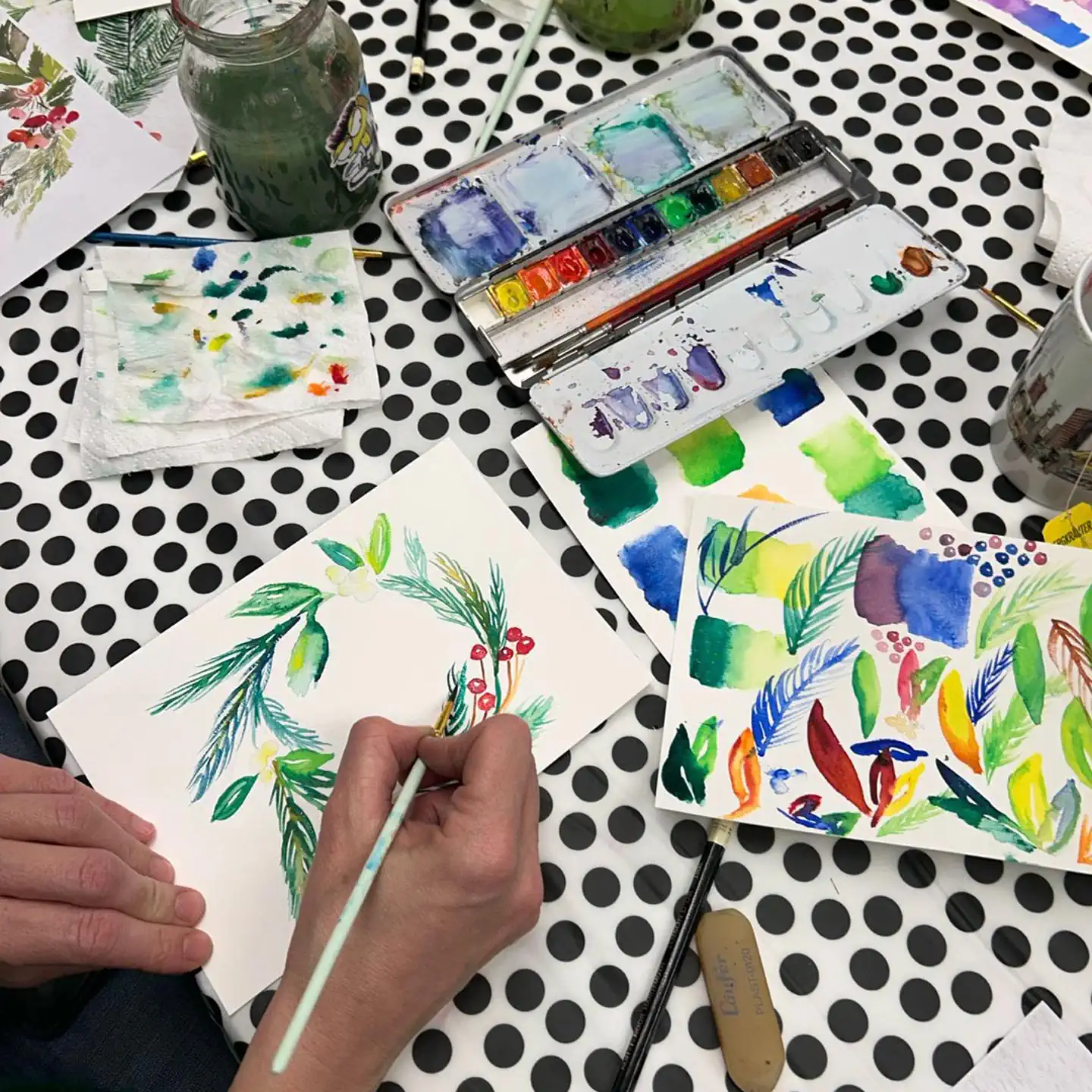 Aquarellkurs Weihnachten