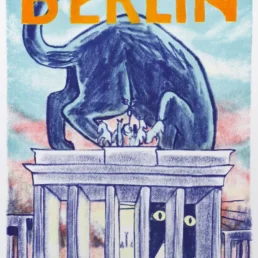 Katze Brandenburger Tor