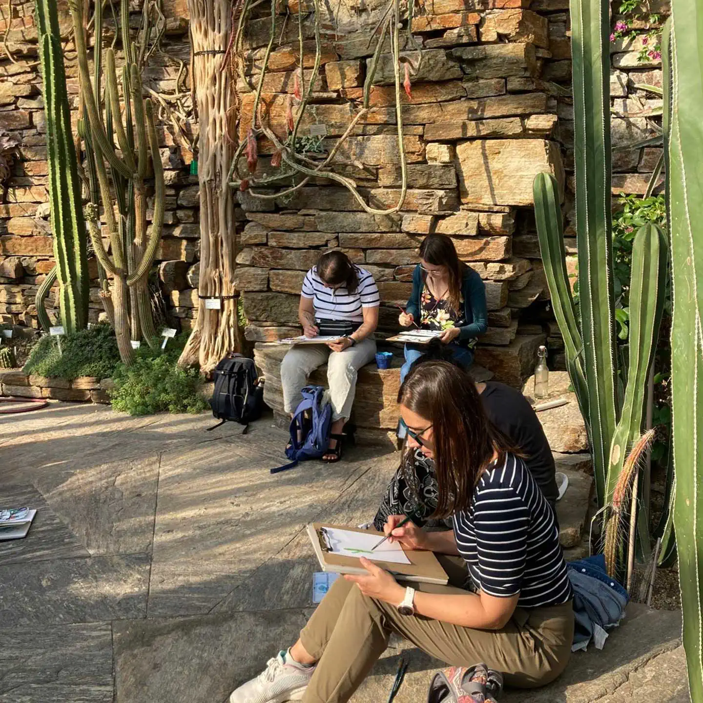 Watercolor Botanical Garden